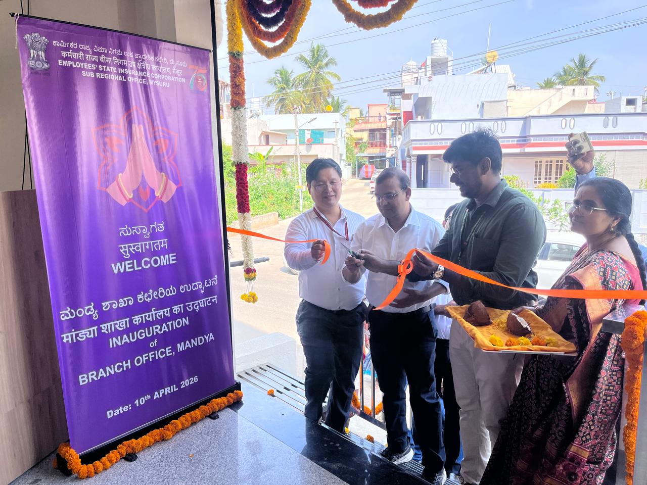 Opening of new Branch Office at Mandya District